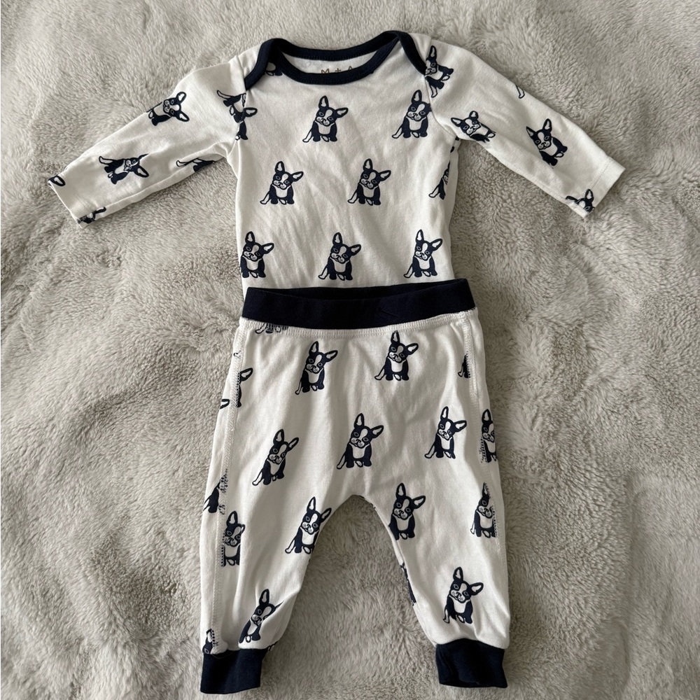 Monica + Andy French Bull Dog Matching Set